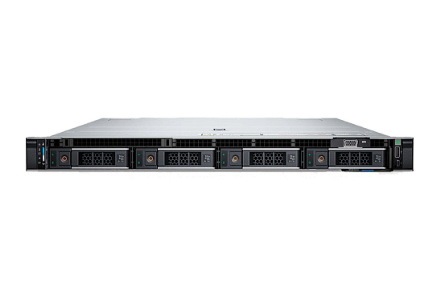 Dell PowerEdge R450 4-bay Server 1x Silver 4310 2.1Ghz 12 Cores 512GB H745 24TB Storage