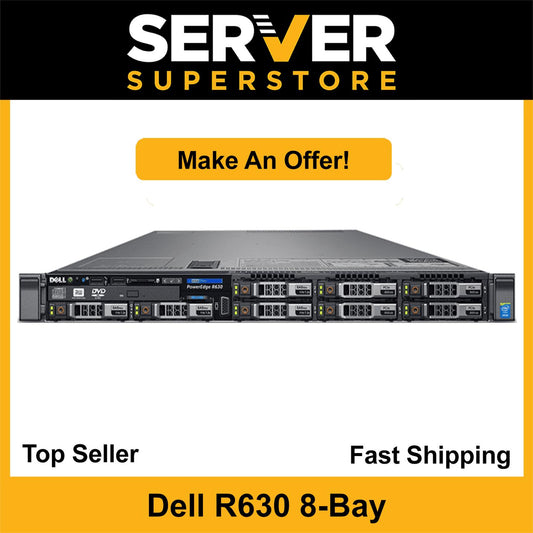 Dell PowerEdge R630 2x E5-2640 V4 = 20 Cores H730 32GB 4 trays +rails +bezel