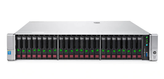 HPE ProLiant DL380 G9 24-bay Server 2x E5-2630 V4 -20 Cores P440ar 64GB RAM 2x 600GB SAS