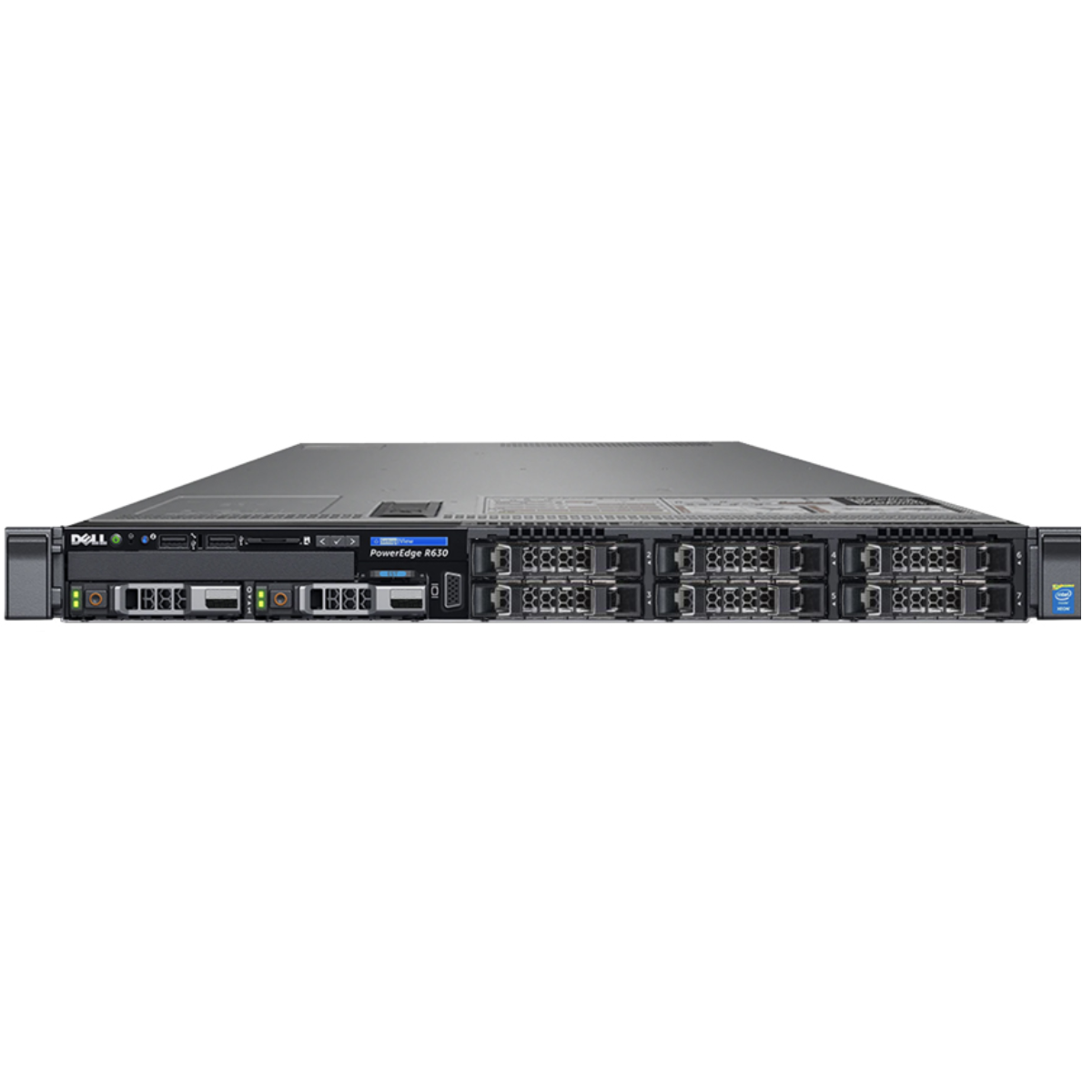 Dell PowerEdge R630 8-bay Server 2x E5-2690 V3 = 24 Cores H730 32GB RAM 2x trays