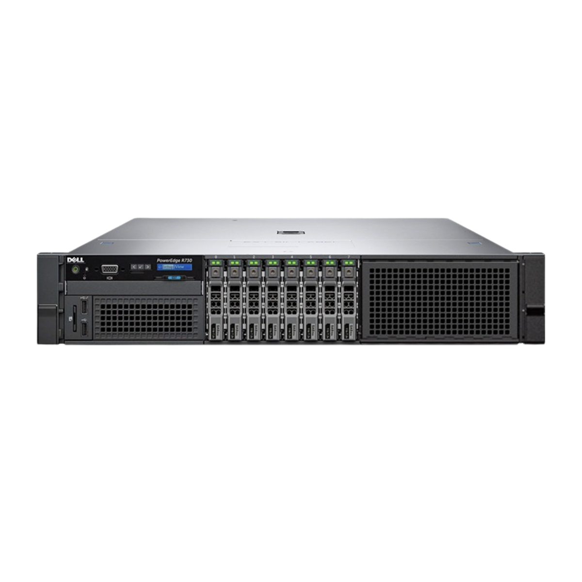 Dell PowerEdge R730 8-bay Server 2x E5-2660 V4 =28 Cores H730 64GB