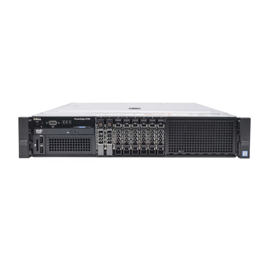 Dell PowerEdge R730 8-bay Server 2x E5-2670 V3 =24 Cores H730 64GB 2x 1.2TB SAS +rails