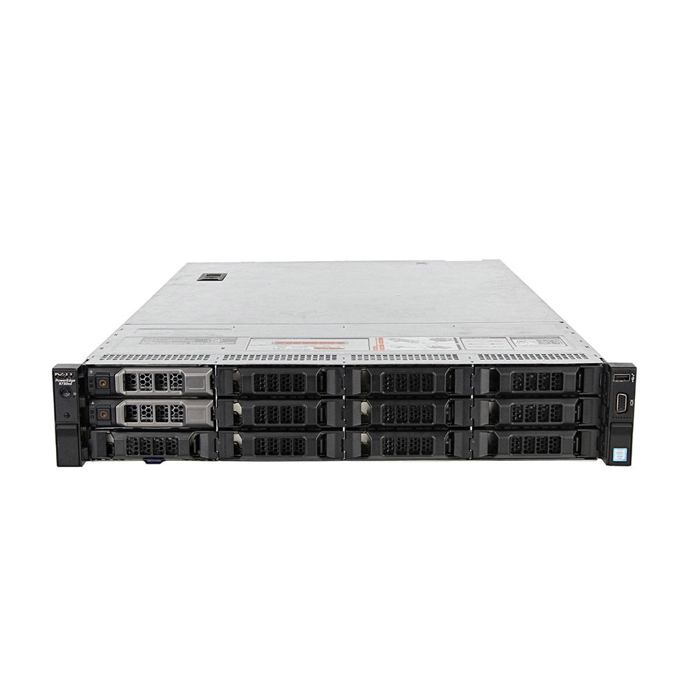 Dell PowerEdge R730xd 12-Bay Server | 2x Intel Xeon E5-2670 V3 | 64GB RAM | 40TB SAS | PERC H730p RAID
