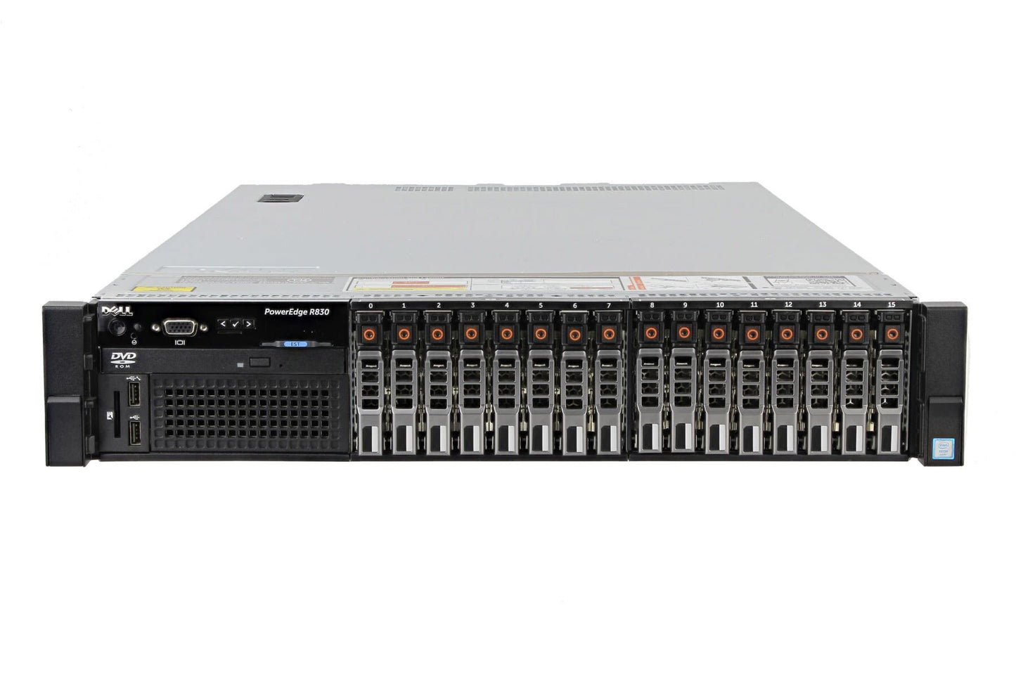 Dell PowerEdge R830 16-Bay | 4x Intel E5-4669 V4 | 88 Total Cores | 128GB RAM | 8x 1.2TB SAS | PERC H730p
