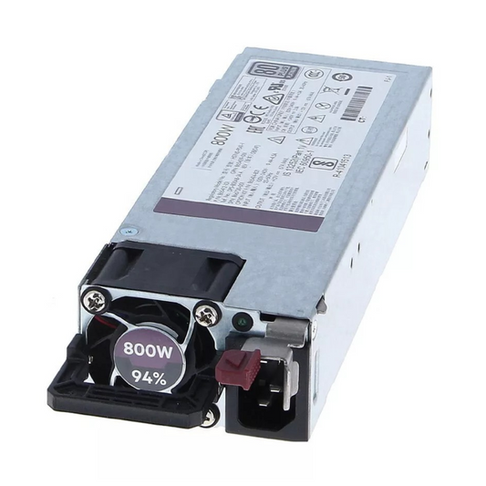 HPE ProLiant DL380 Gen10 800W Power Supply – Hot-Plug PSU for DL380 G10 Server