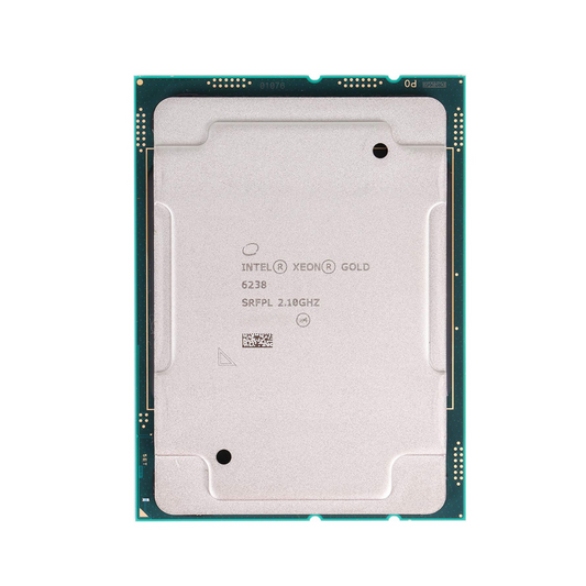 Intel Xeon Gold 6238 2.1GHz 22-Core LGA3647 CPU Processor SRFPL