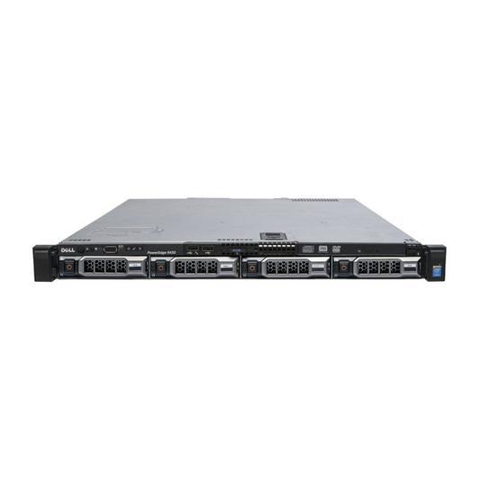 Dell PowerEdge R430 4-Bay Server | 2× Intel E5-2640 v4 | 20 Cores | 32GB RAM | 4 Empty Drive Trays