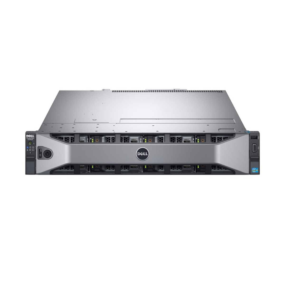 Dell PowerEdge R730XD 12-bay Server 2x E5-2690 V3 = 24 Cores H730 64GB RAM 4x 6TB SAS