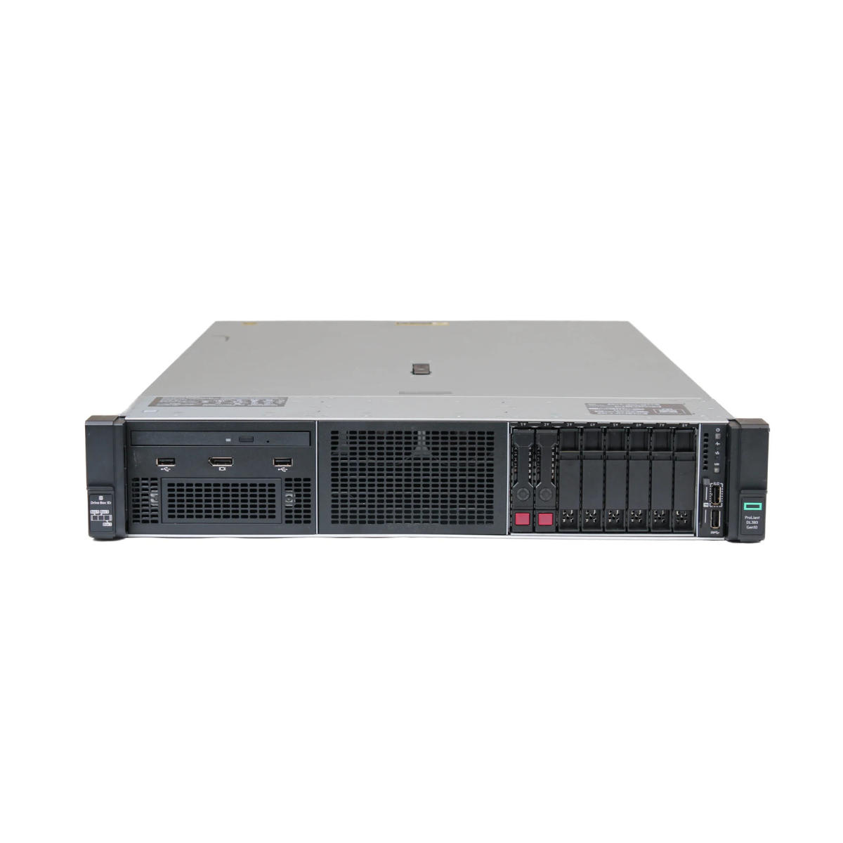 HPE ProLiant DL380 G10 8-bay Server 2x Gold 6128- 3.4GHz P408i 64GB 4x trays+ 4x blanks