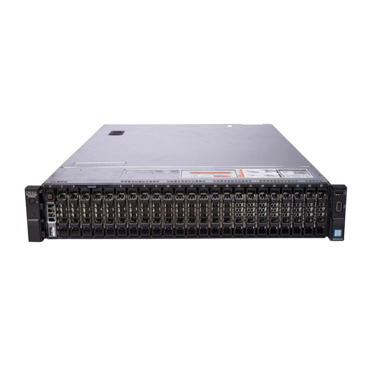 Dell PowerEdge R730XD 24-bay Server 2x E5-2650 V4 = 24 Cores H730 256GB RAM 1TB SSD