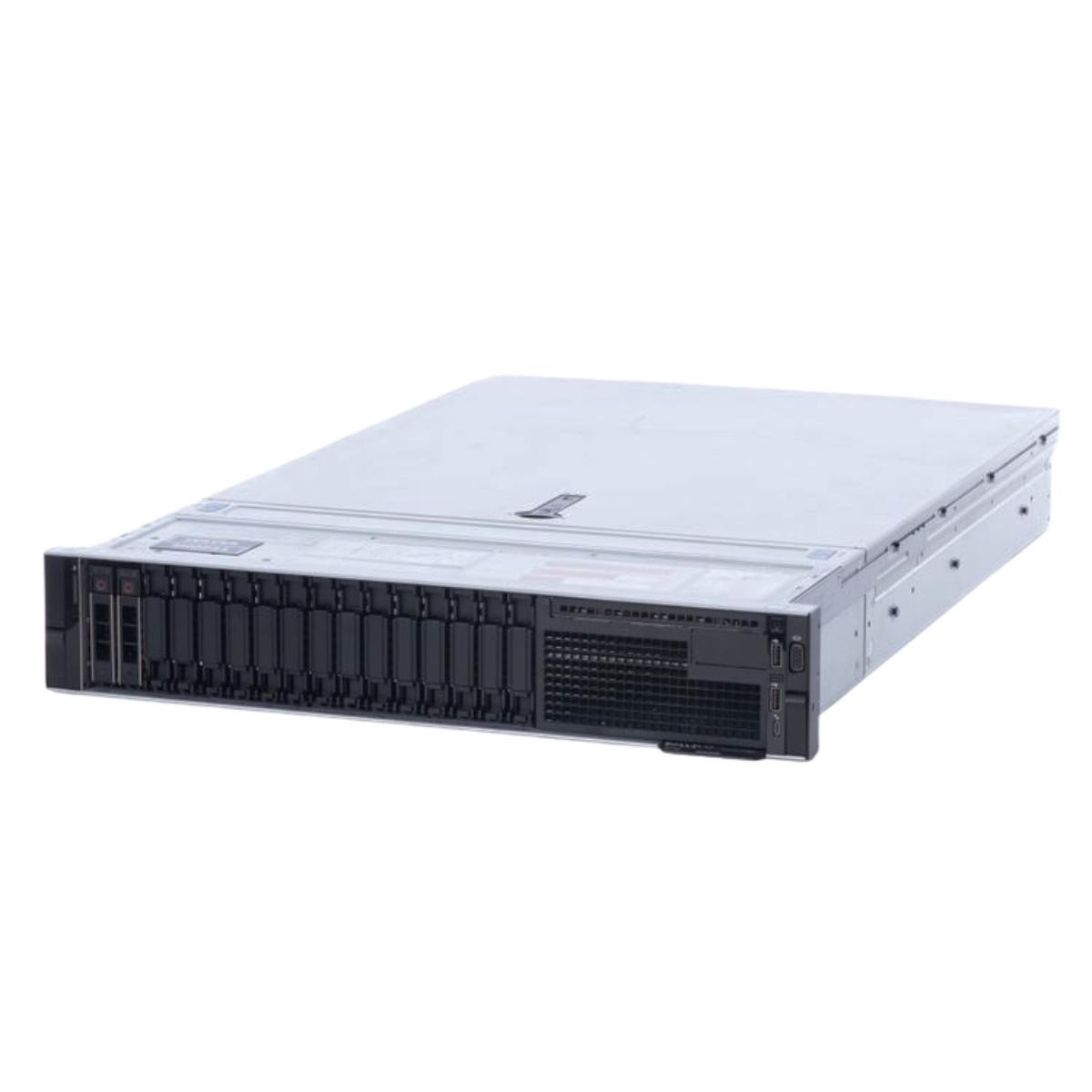 Dell PowerEdge R740 16-bay Server 2x Silver 4116 = 24 Cores 512GB RAM H730P 8x trays