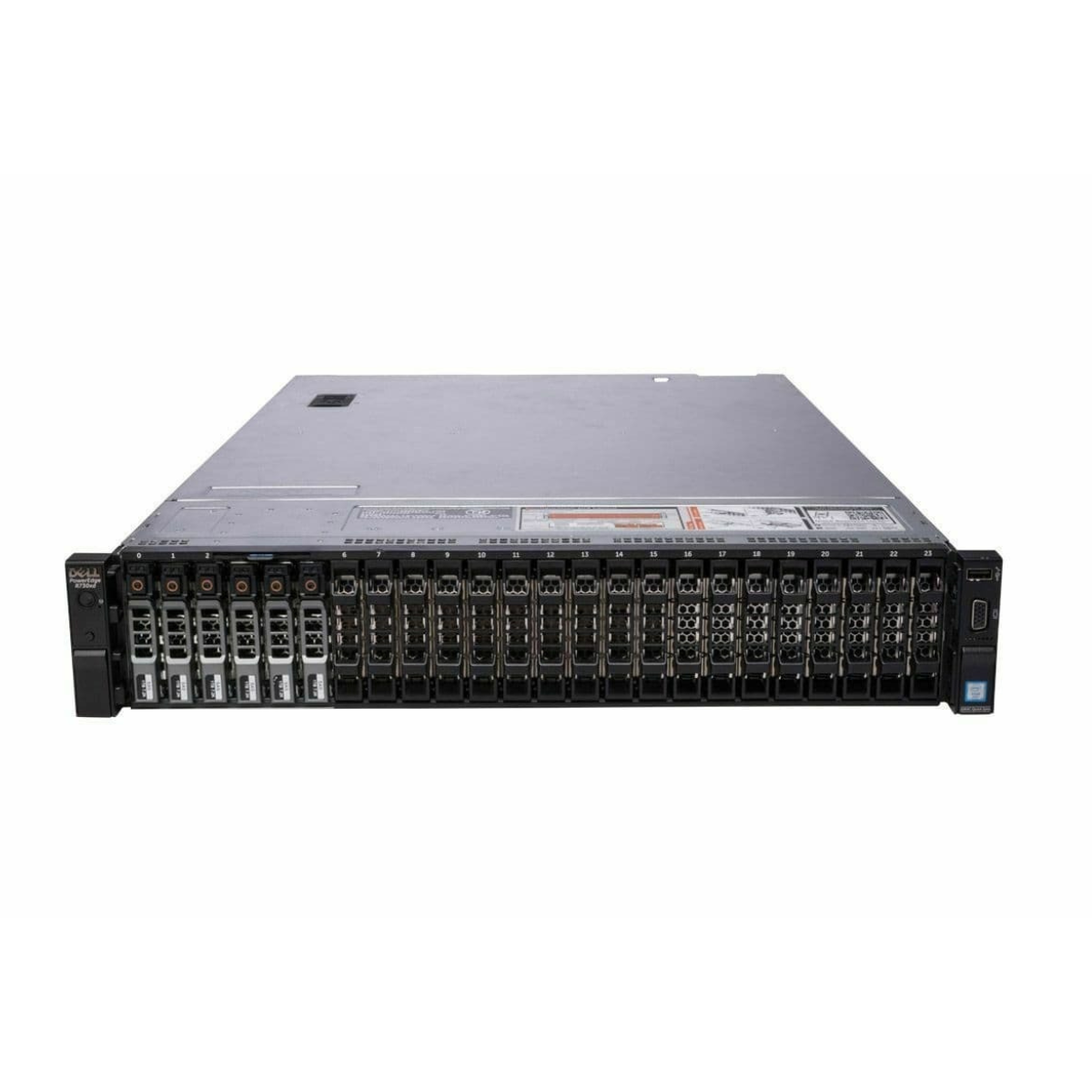 Dell PowerEdge R730xd 24-Bay | 2x Intel E5-2680 V4 | 28 CPU Cores | 256GB RAM | 24x 1.8TB SAS | PERC H730p