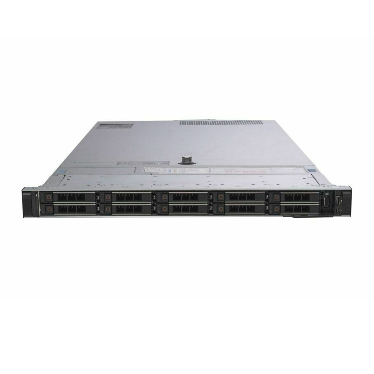 Dell PowerEdge R640 10-bay NVMe Server 2x Gold 6138 =40 Cores H730P 768GB 10x HDD trays