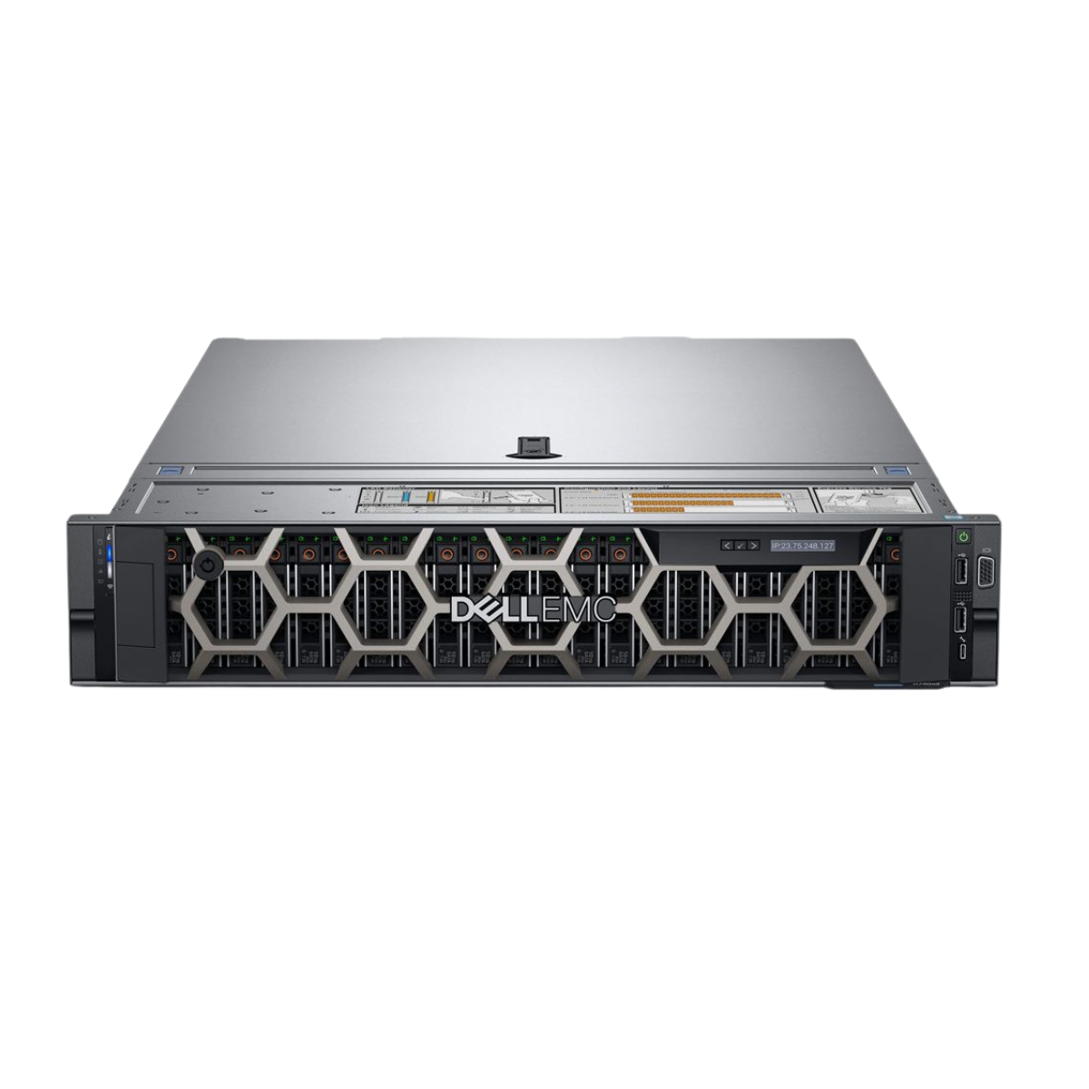 Dell PowerEdge R740 16-bay Server 2x Gold 6138 = 40 Cores 64GB RAM H730P 2x 1.2TB SAS
