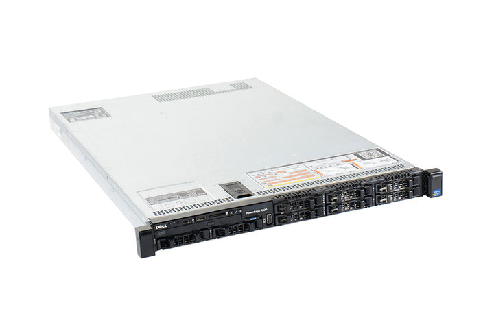Dell PowerEdge R620 8-Bay | 2x Intel E5-2680V2 | 20 CPU Cores | 64GB RAM | 2x 600GB SAS | PERC H710