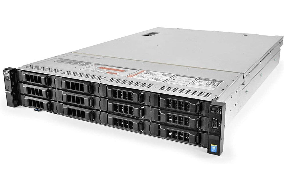 Dell PowerEdge R730xd 12-Bay | 2x Intel E5-2680 V4 | 28 CPU Cores | 32GB RAM | Empty Drive Trays | PERC H730p
