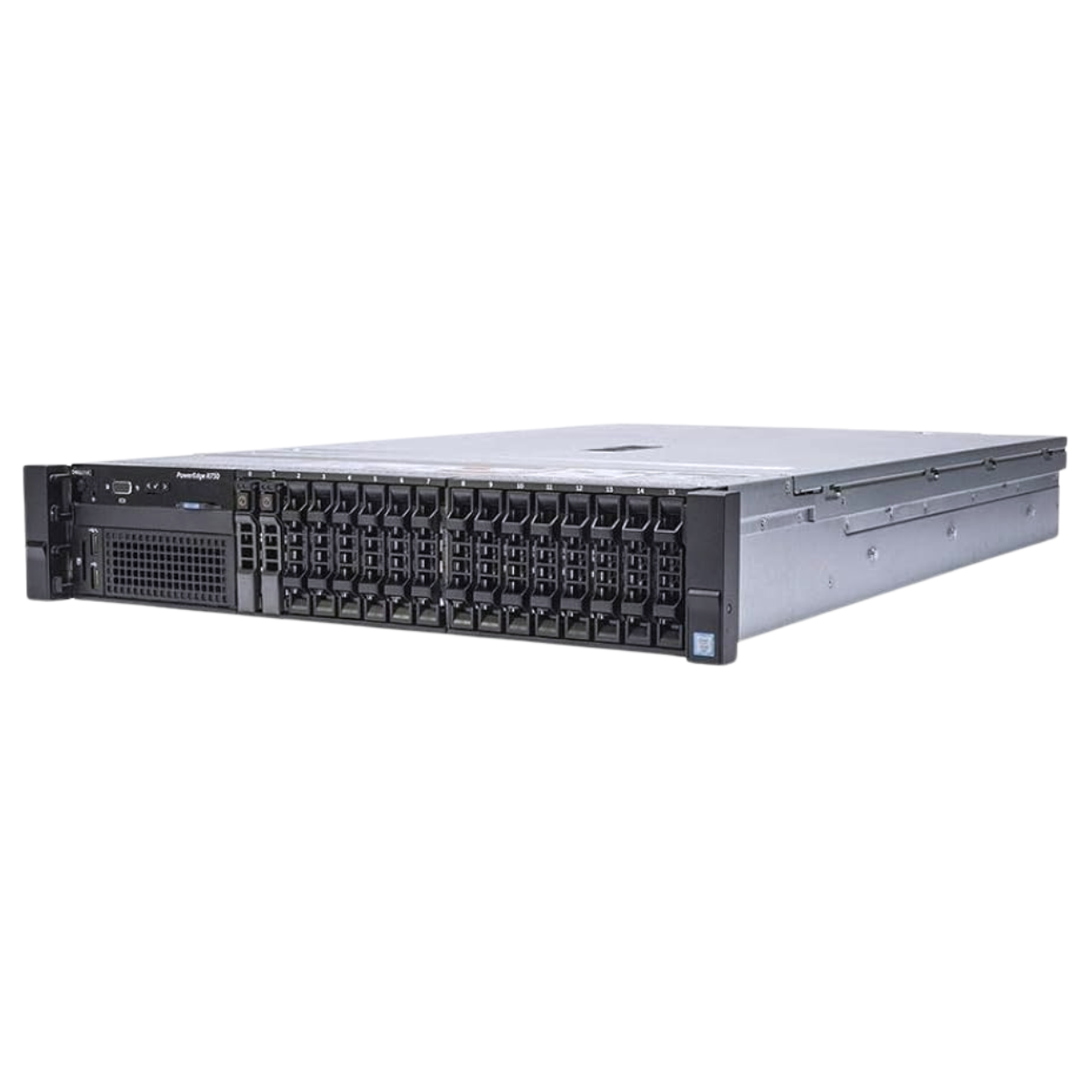 Dell PowerEdge R730 16-bay Server 2x E5-2697 V3 =28 Cores H730 256GB RAM 2x 1.2TB SAS