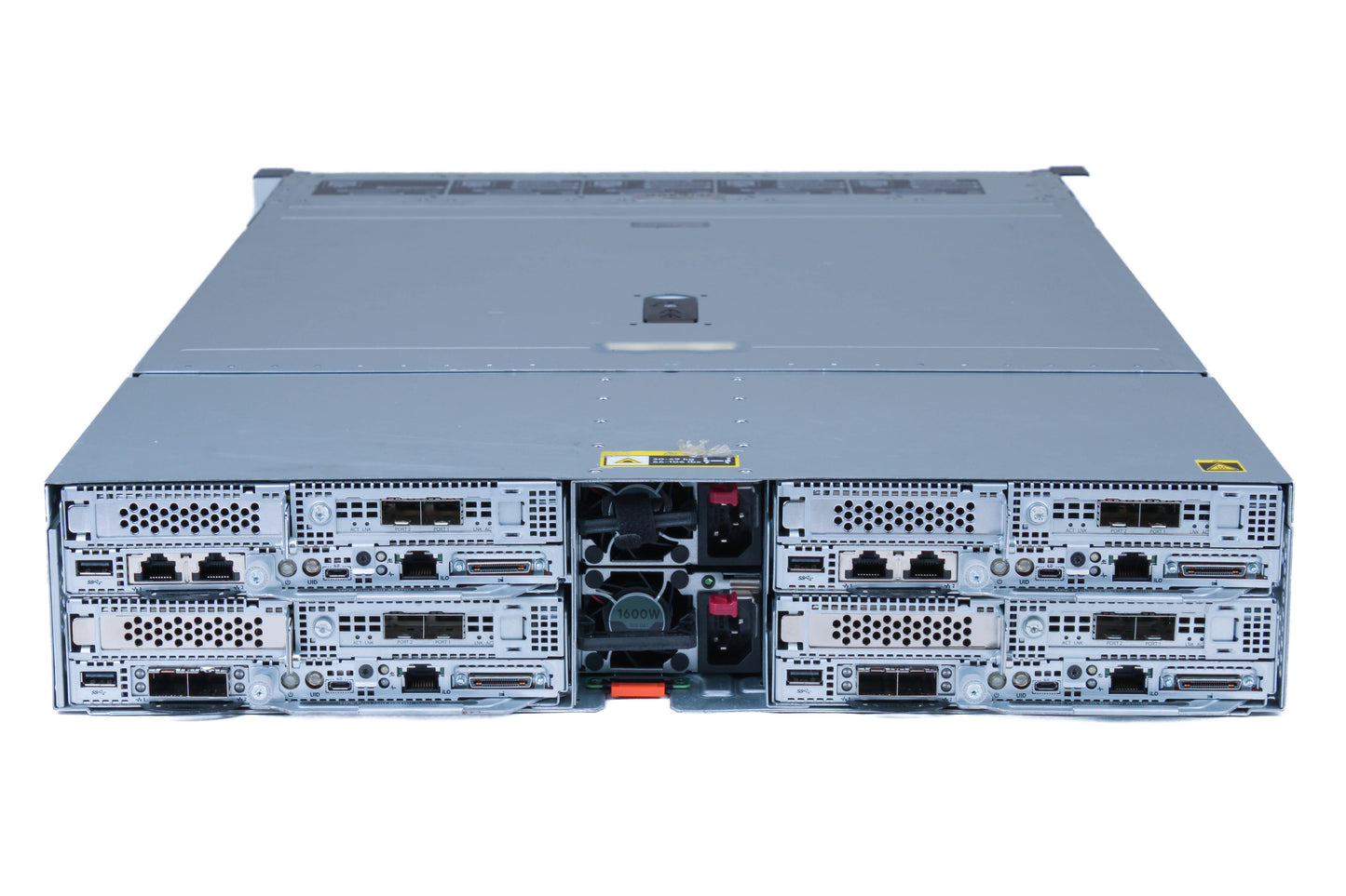 HPE ProLiant DX2600 G10 24-bay Enclosure 4x XL170r Node Servers With 2x Gold 5220 2.2GHz = 36 Cores - 128GB RAM Each