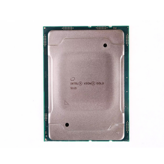 Intel Xeon Gold 5115 2.40Ghz 10-Core 13.75MB LGA3647 CPU Processor SR3GB