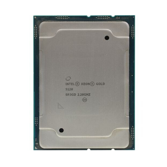 Intel  Xeon Gold 5120 2.2Ghz 14-Core 19.25MB L3 LGA3647 CPU Processor SR3GD