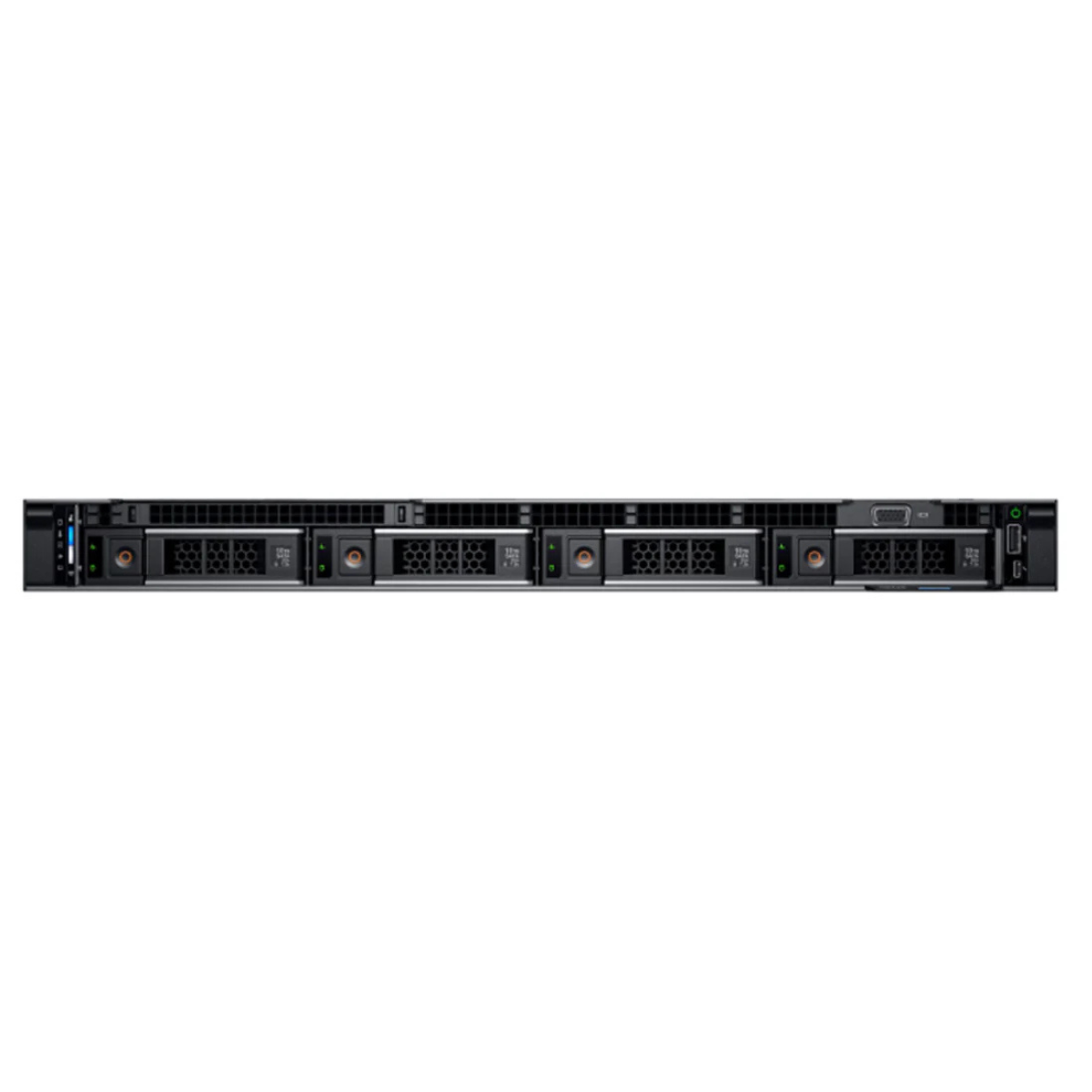 Dell PowerEdge R450 4- bay Server 1x Silver 4310 2.1Ghz 12 Cores 96GB H745 48TB Storage