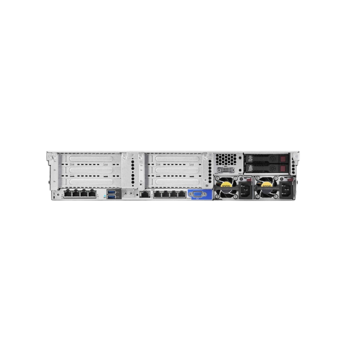 HPE ProLiant DL380 G9 16-bay Server 2x E5-2640 V4 = 20 Cores P440ar 64GB RAM 2x trays