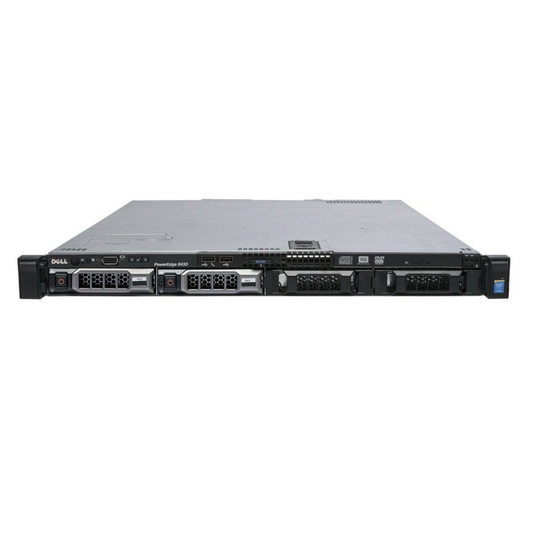 Dell PowerEdge R430 4-bay Server 2x E5-2690 V3 =24 Cores H730 256GB RAM 2x trays