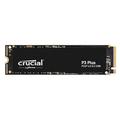 Crucial P3 Plus 500GB Gen4 Solid State Drive 3D NAND M.2 Internal PCIe NVMe 3.0 CT500P3PSSD8