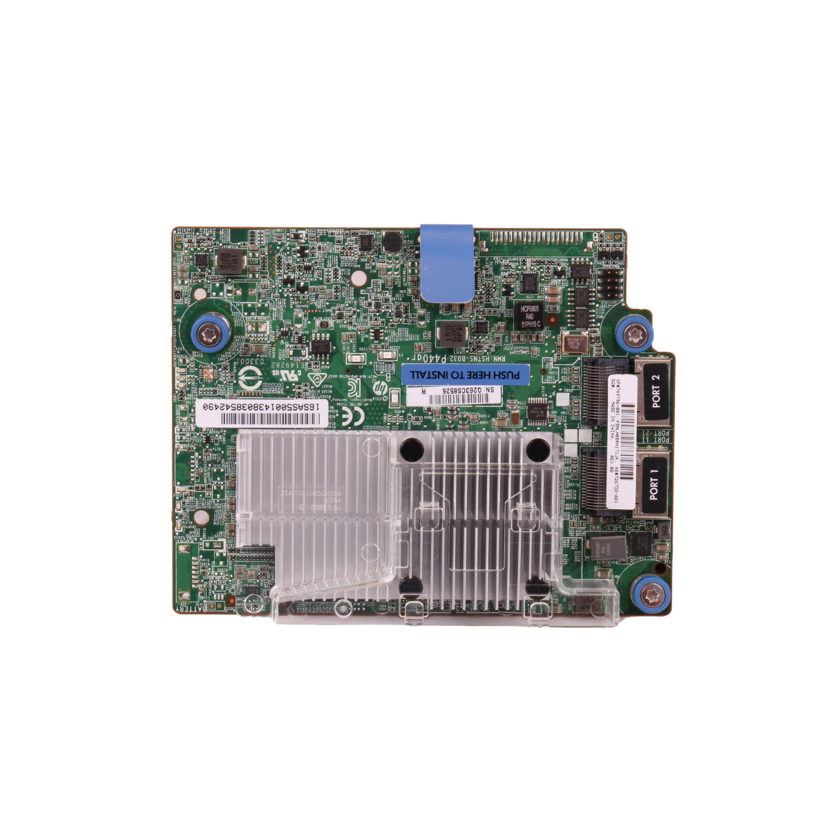 HPE DL360 Gen9 Smart Array P440AR 2 Port PCIe 2GB FBWC SAS RAID Controller