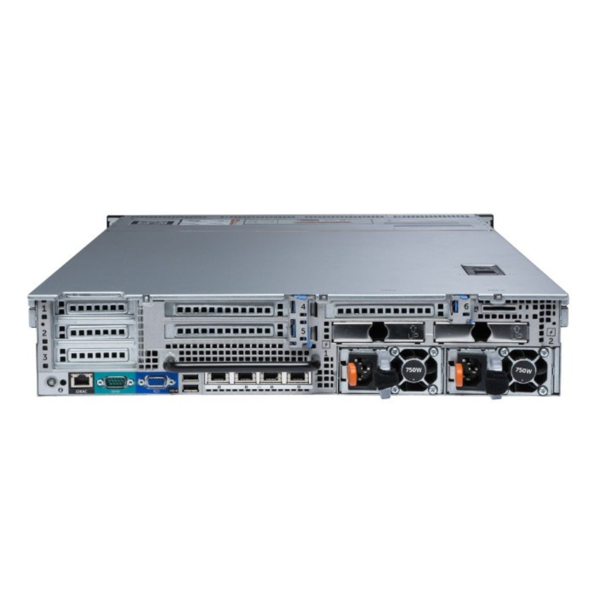 Dell PowerEdge R730XD 24-bay Server 2x E5-2620 V3 = 24 Cores H730P 32GB 8x trays