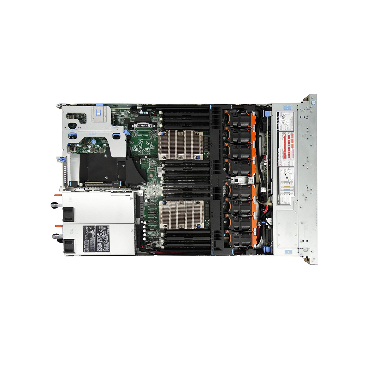 Dell PowerEdge 8-bay R640 Server 2x Gold 6134-3.2GHz=16 Cores H730P 512GB 2x 250GB SSD