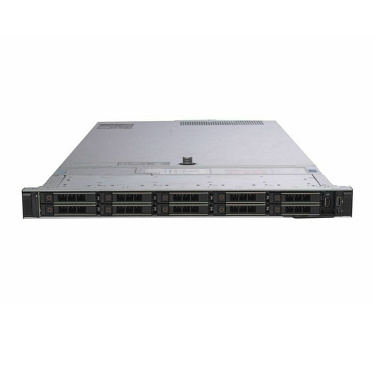 Dell PowerEdge R640 10-bay NVMe Server 2x Gold 6138 =40 Cores H730P 768GB 10x HDD trays