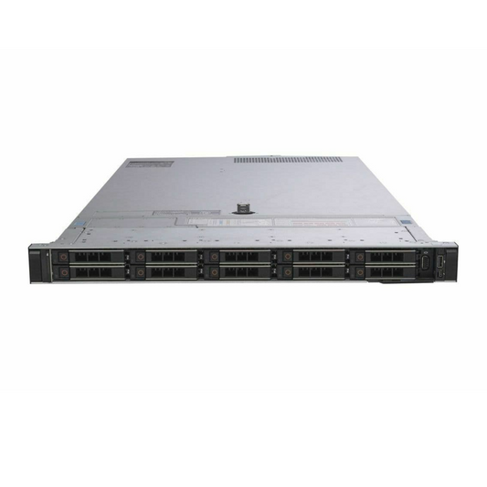 Dell PowerEdge R640 10-bay NVMe Server 2x Gold 6140 =36 Cores H730P 128GB RAM 10x trays